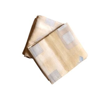 Dan Rivers Standard Tan Blue Pillow Case Set. 25X30